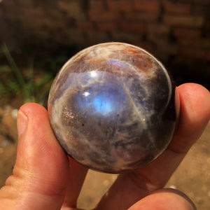 1KG Stunning AAA grade Sunstone and Moonstone Mix sphere gemstone stone, Sunstone Moonstone Symbiosis, healing gemstone, wholesale price